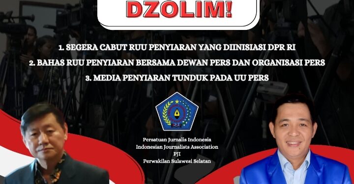 Ketua Umum PJI : Akbar Hasan Ketua PJI Perwakilan Sulawesi Selatan Sah.