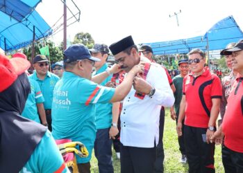 Ribuan Peserta Ikut Ajang Porseni Antar Madrasah Ke-5 di Pinrang