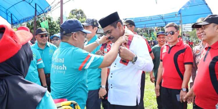 Ribuan Peserta Ikut Ajang Porseni Antar Madrasah Ke-5 di Pinrang