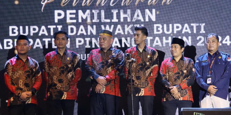 Peluncuran Pemilihan Umum (Pemilu) Kepala Daerah,Di Lasinrang Park.