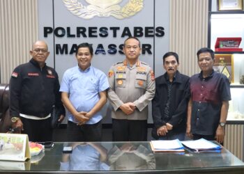 Pengurus PJI Sulsel Bersama Kapolrestabes Makassar Gelar Audensi