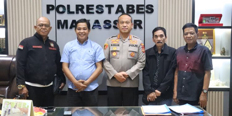 Pengurus PJI Sulsel Bersama Kapolrestabes Makassar Gelar Audensi