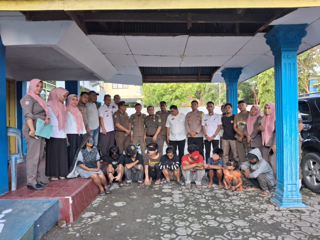 Belasan Anjal di Pinrang,Terjaring Operasi Gabungan