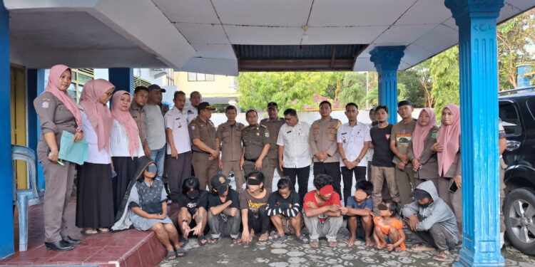 Belasan Anjal di Pinrang,Terjaring Operasi Gabungan