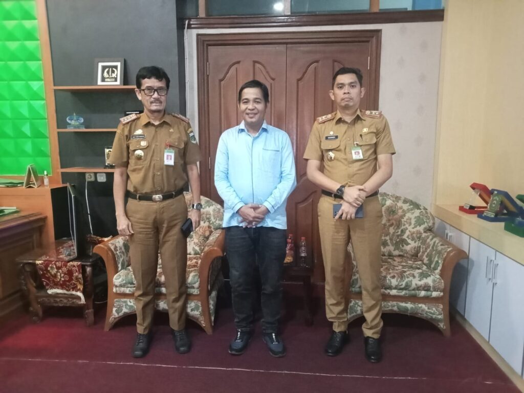 Ketua PJI Sulsel Akbar Hasan Gelar Audensi Bersama Sekda Kabupaten Pinrang