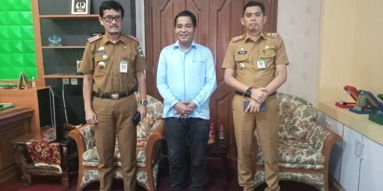 Ketua PJI Sulsel Akbar Hasan Gelar Audensi Bersama Sekda Kabupaten Pinrang