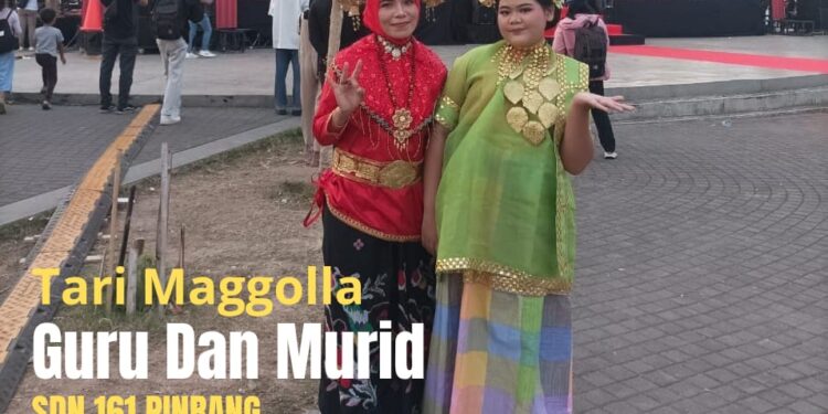 SDN 161 Pinrang Tampil Memukau Penonton di Festival Sulsel Menari
