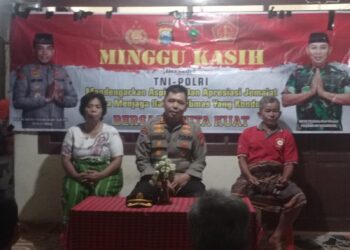 Polda Sulsel Gelar Minggu Kasih di Kampung Rama Makassar