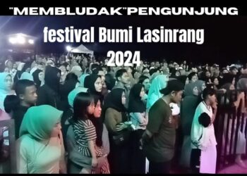 “Membludak! Pengunjung Festival Bumi Lasinrang 2024