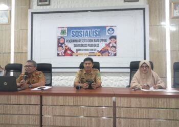 Disdikbud Gelar Sosialisasi PPDB dan Transisi Paud ke SD