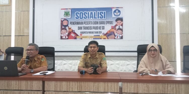 Disdikbud Gelar Sosialisasi PPDB dan Transisi Paud ke SD
