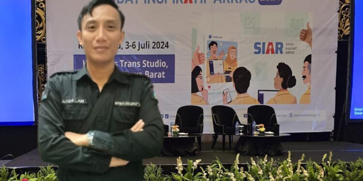 Muhammad Abdillah Lulus Operator SIAR Terbaik Skala Nasional