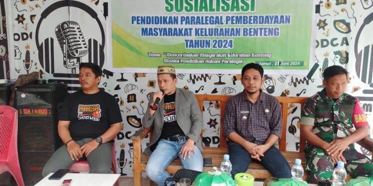 Masyarakat Antusias Hadiri Sosialisasi Pendidikan Paralegal Pemberdayaan Masyarakat