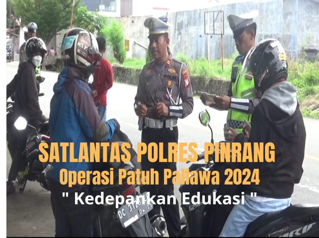 Diduga Hindari Razia,Puluhan Pengendara Motor Balik Arah
