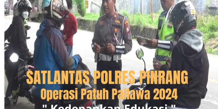 Diduga Hindari Razia,Puluhan Pengendara Motor Balik Arah