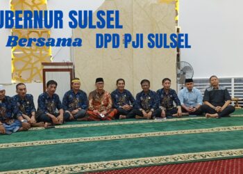 PJ Gubernur Sulsel Prof Zudan Arif Fakrulloh Terima Kunjungan Audiens Pengurus DPD PJI Sulsel