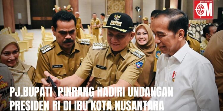 Pj.Bupati Pinrang Hadiri Undangan Presiden RI Joko Widodo