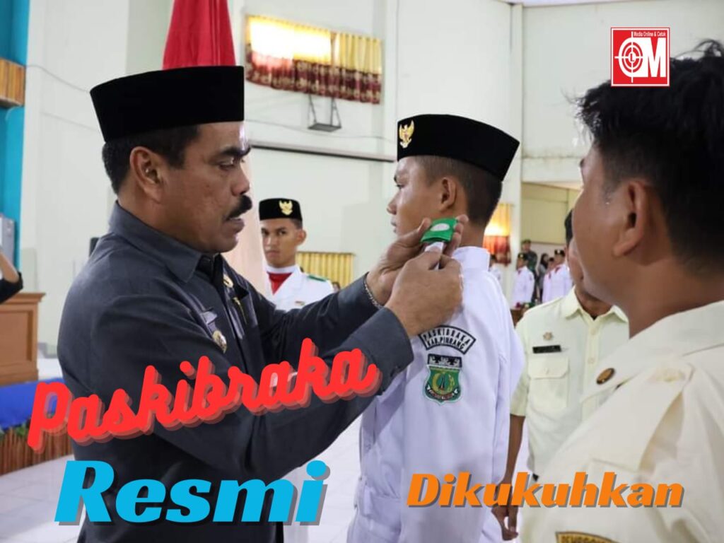 Paskibraka Pinrang Resmi Dikukuhkan