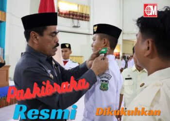 Paskibraka Pinrang Resmi Dikukuhkan