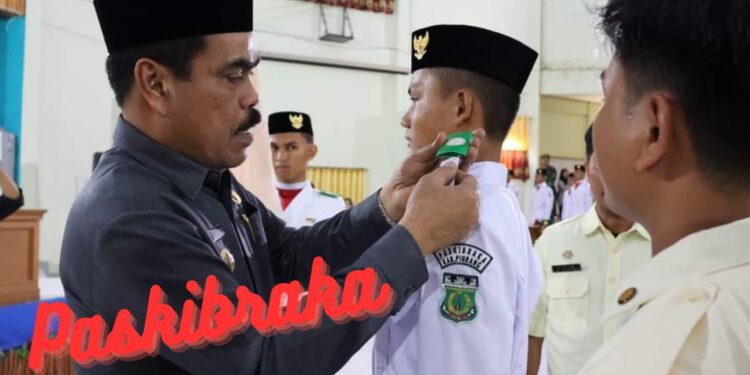 Paskibraka Pinrang Resmi Dikukuhkan