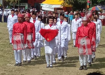 Upacara Peringatan Detik-Detik Proklamasi Kemerdekaan RI ke-79 Tingkat Kecamatan Duampanua