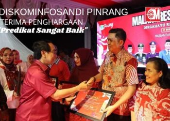 Kominfosandi Pinrang Meraih Penghargaan, Predikat Sangat Baik.