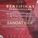 RSUD Madising Terima Sertifikat Penghargaan Kategori Citra Pelayanan Prima”SANGAT BAIK”Tahun 2024