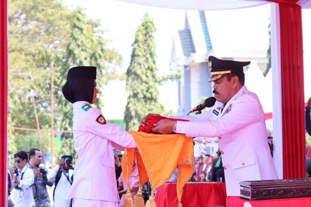 Upacara Peringatan Detik-Detik Proklamasi Kemerdekaan RI ke-79 Tahun 2024 di Pinrang