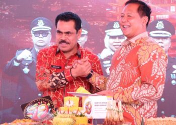 Pj.Bupati Pinrang Hadiri Resepsi Hari Lahir Kejaksaan RI ke-79
