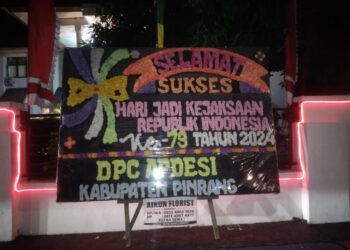 Ketua APDESI Pinrang Syamsul Taju Menghadiri Peringatan Hari Lahir Kejaksaan Ke-79