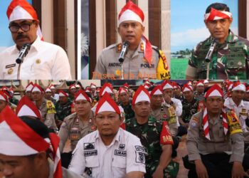 Tiga Pilar Pemkab Pinrang Dalam Gelar Cooling System Pilkada Damai 2024