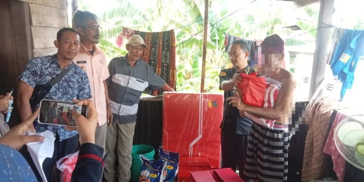 Respon Cepat Dinsos Pinrang Salurkan Bantuan,Warga Tattae Lahaji Yang Viral di Medsos