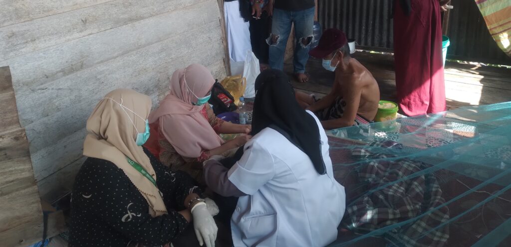 Dinas Kesehatan Pinrang Tindak cepat Lahaji Yang Viral di Medsos