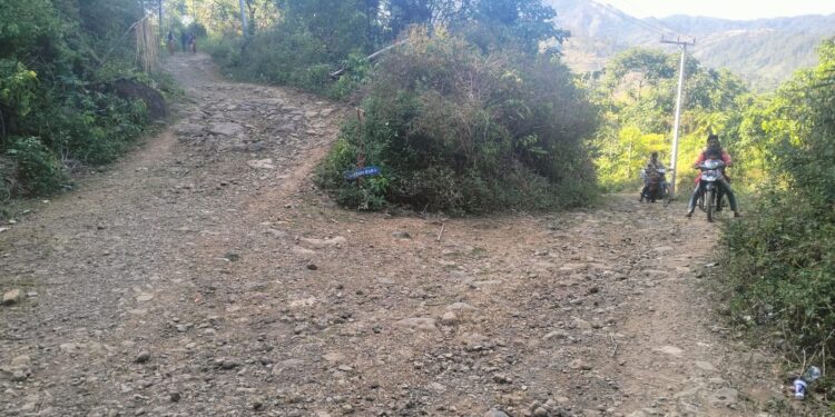 Ketua PJI Provinsi Sulsel Soroti Jalan Menuju Desa Bonto Somba Maros Ibarat Kumbagan Kerbau