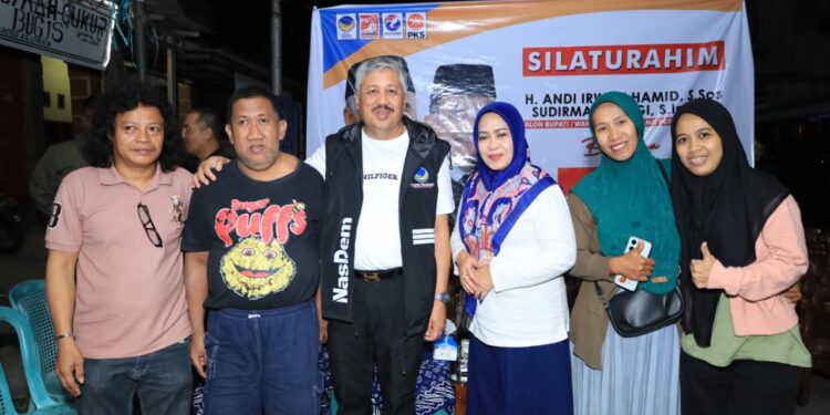 Bacalon Bupati Pinrang Andi Irwan Hamid Hadiri Ajang Silaturahmi Warga Tower Community WTC