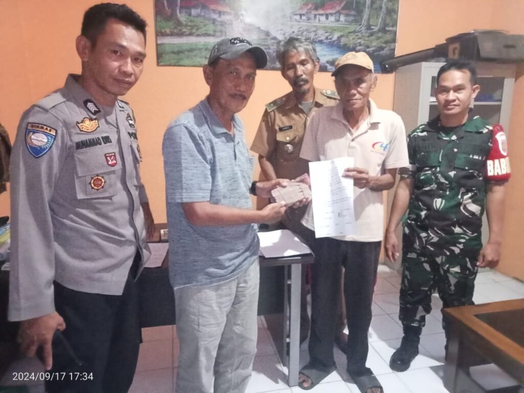 Terkumpul Puluhan Juta,Tim Relawan Lahaji Serahkan Kepihak Keluarga