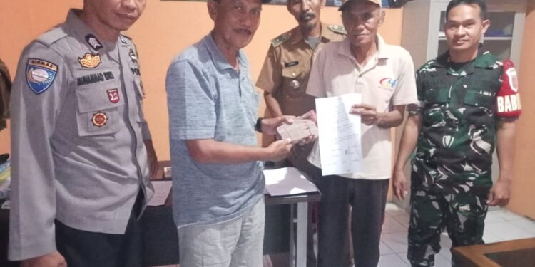 Terkumpul Puluhan Juta,Tim Relawan Lahaji Serahkan Kepihak Keluarga