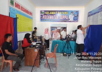 Tingkatkan Pelayanan Adminduk, Disdukcapil Pinrang Perekaman di Kantor Kecamatan