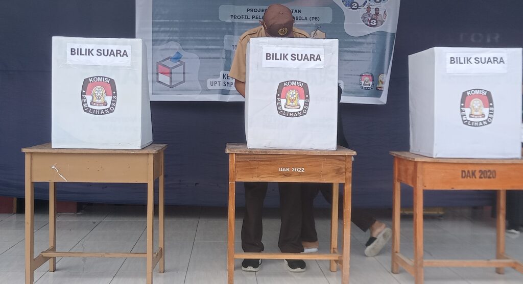 SMPN 1 Duampanua Gelar Pemilihan Ketua dan Wakil Ketua OSIS Periode 2024-2025
