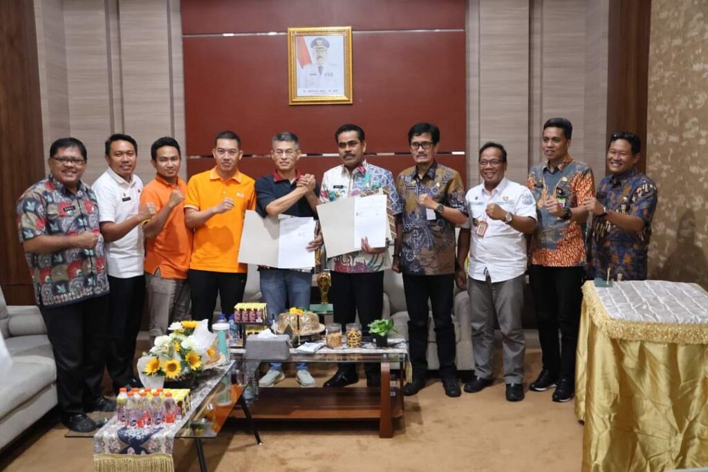 PT.BLG Bersama Pemkab Pinrang,Resmi Jalin Kerjasama