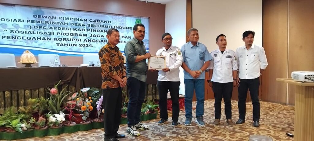 Ketua DPC APDESI Pinrang Apresiasi Program Jaga Desa Kajaksaan