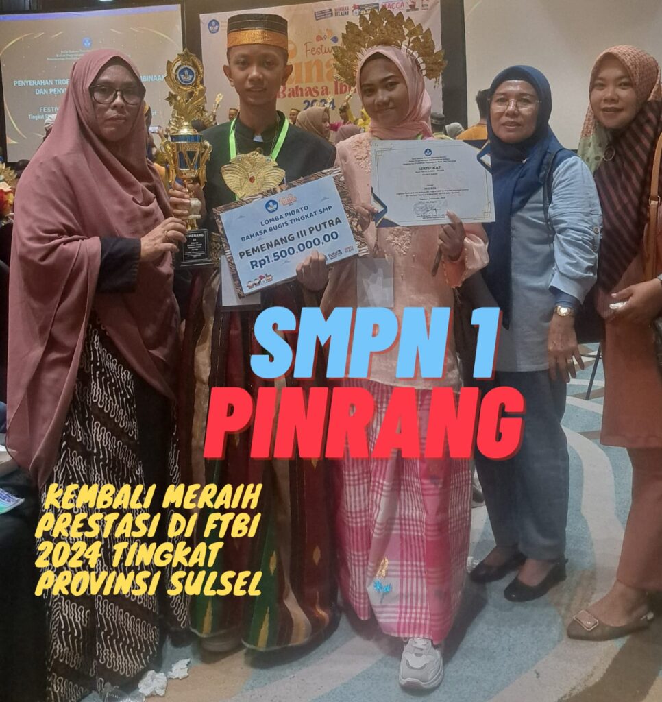 Kembali Meraih Prestasi Siswa SMPN 1 Pinrang di Ajang FTBI 2024