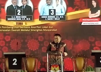 KPU Pinrang Sukses Menggelar Debat Terakhir Pilkada Pinrang 2024