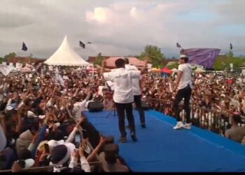 Kampanye Akbar Irwan -Sudirman Mengguncang Kabupaten Pinrang