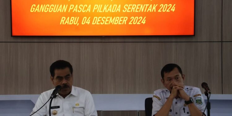 Pj.Bupati Pinrang Pimpin Rapat Koordinasi Forkopimda