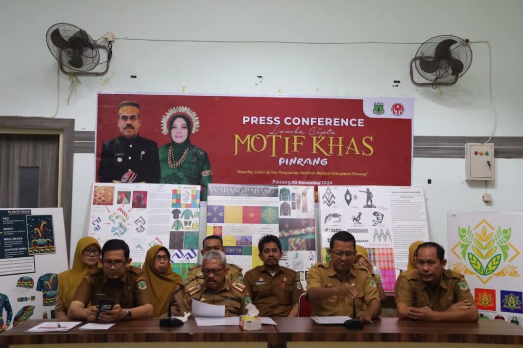 Panitia Lomba Cipta Motif Khas Pinrang Resmi Mengumumkan Pemenang