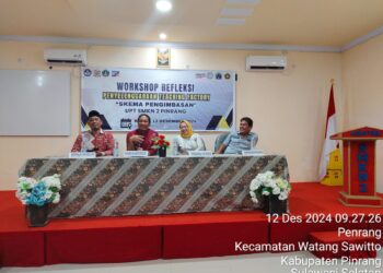 Workshop Refleksi, Teaching Factory Skema Pengimbasan,Sukses di Gelar SMKN 2 Pinrang