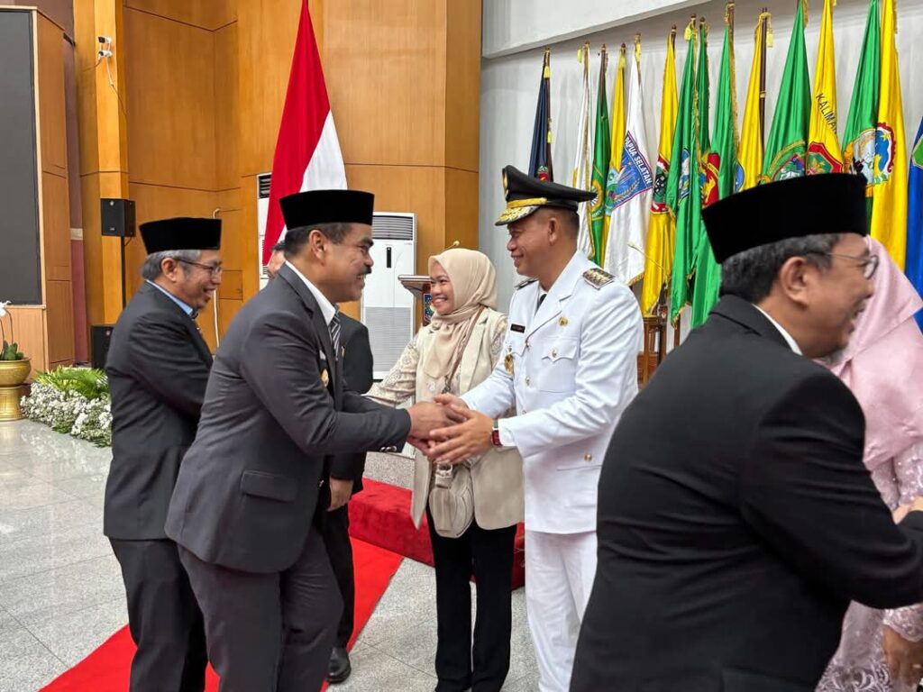 PJ.Bupati Pinrang Menghadiri Pelantikan Pj.Gubernur Sulsel di Jakarta Pusat