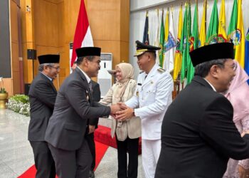 PJ.Bupati Pinrang Menghadiri Pelantikan Pj.Gubernur Sulsel di Jakarta Pusat