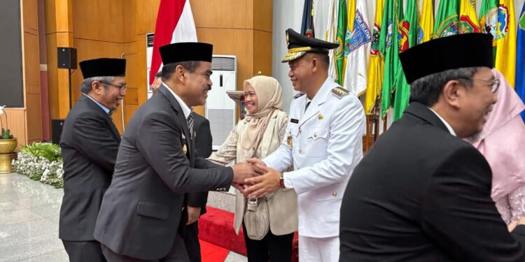 PJ.Bupati Pinrang Menghadiri Pelantikan Pj.Gubernur Sulsel di Jakarta Pusat